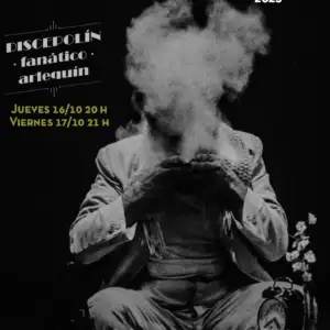Discepolín, fanático Arlequín. Jueves 16 y Viernes 17 en la sala de Los Pompapetriyasos, Club de artes