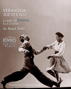 Clases de Swing a la gorra jueves 19 hs