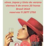 Verano español en Parque Patricios. Vinos, tapas, y música en el club de artes de Los Pompas