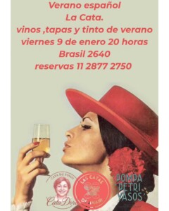 Verano español en Parque Patricios. Vinos, tapas, y música en el club de artes de Los Pompas